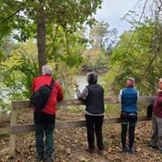 People Looking Over Lake Wateree At Clemson Lloyd Property