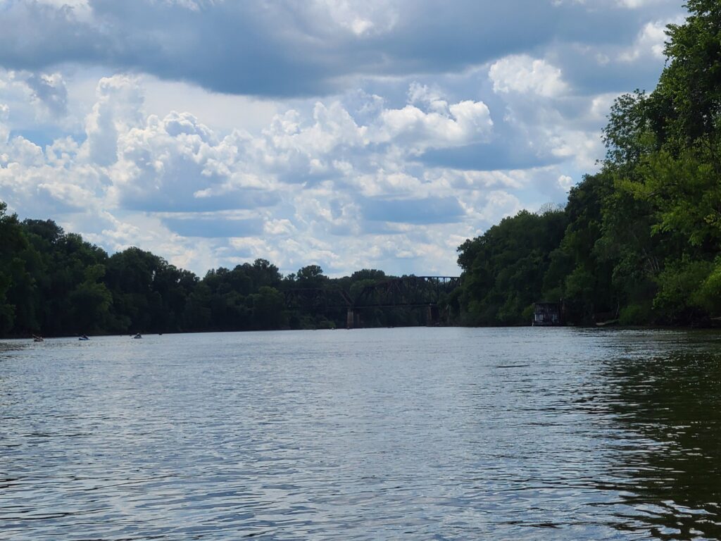 Beautiful riverside view off the Chotty Trail