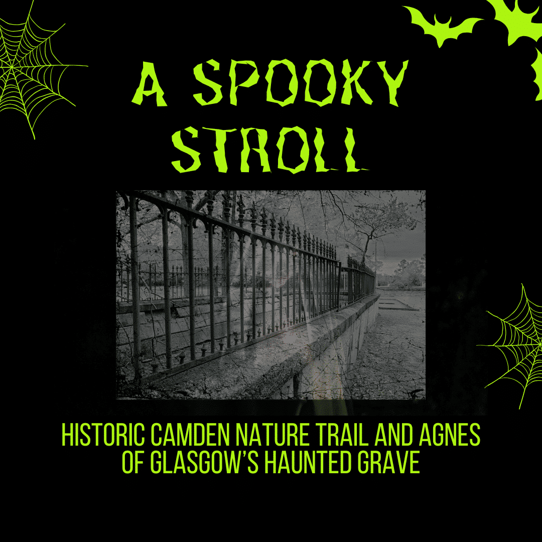 A Spooky Stroll Agnes of Glasgow’s Haunted Grave in Camden, SC KC Trails